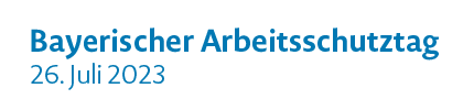 Bayrischer Arbeitsschutztag 2023 Logo